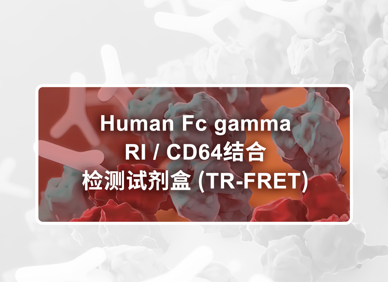 【试用装】Human Fc gamma RI /CD64 binding Kit (TR-FRET) 试用装